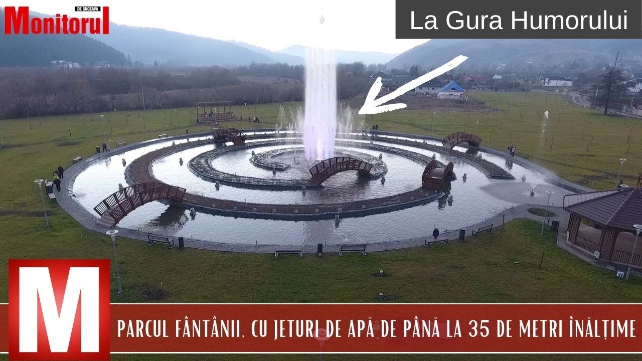 Aici Era O Groapă De Gunoi! Acum  e o fântână arteziană, cu jeturi de până la 35 de metri înălțime