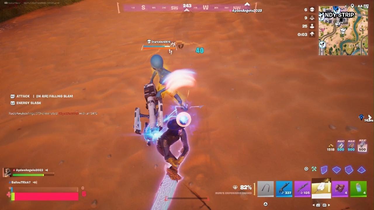 PLAYING FORTNITE WITH THE HOMI Angelo
