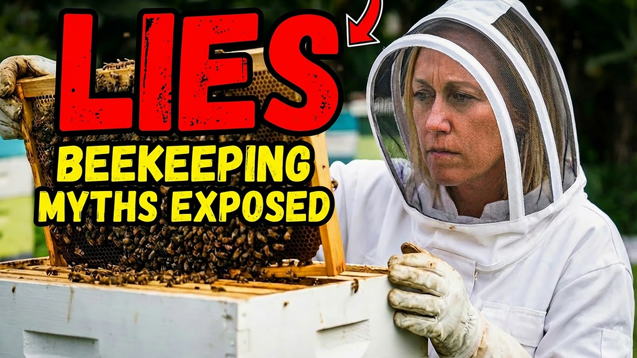 BEEKEEPING LIES & Misconceptions. What Is Beekeeping Really Like?