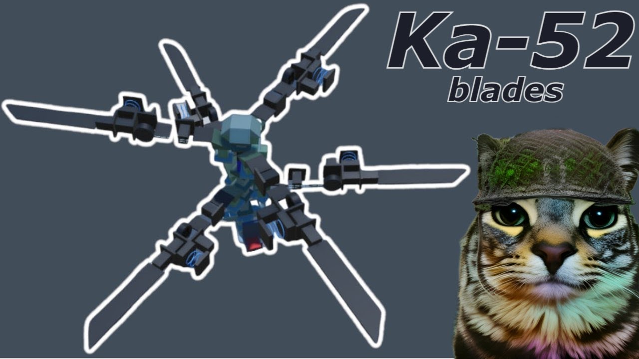 Ka-52 BLADES - Tutorial | Roblox Plane Crazy