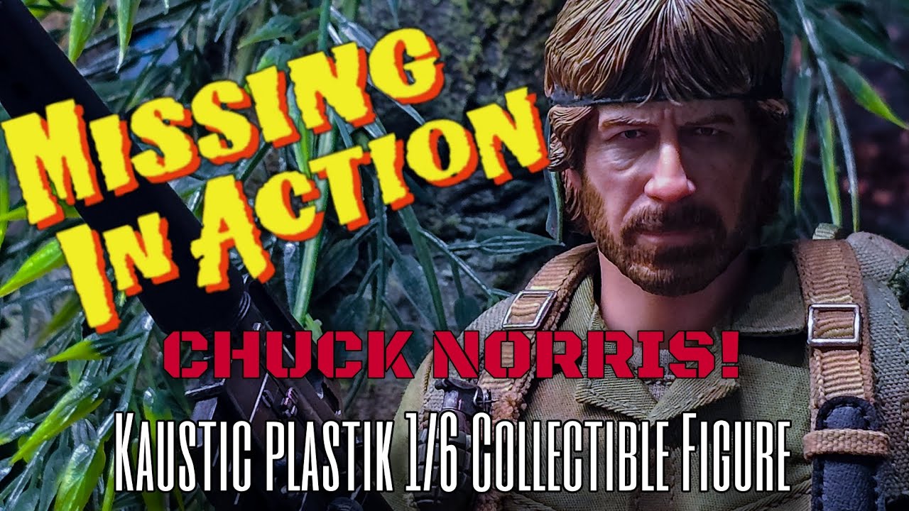 CHUCK NORRIS MISSING IN ACTION!! 1:6 Collectible Figure from Kaustic Plastik Unboxing Video!