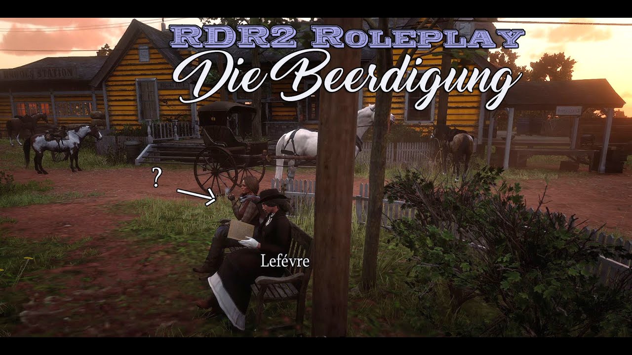 [Frontier Stories] Die Beerdigung / Laura M. Lefévre RDR2 Roleplay 20