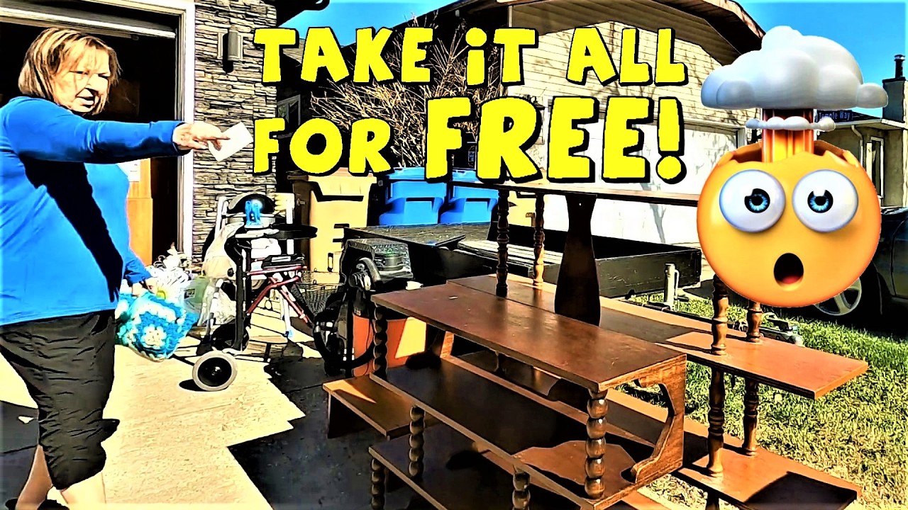 Ep656:  I CAN'T BELIEVE this was ALL FREE!!!  🤯🤯🤯    Vintage & Antique Pickers