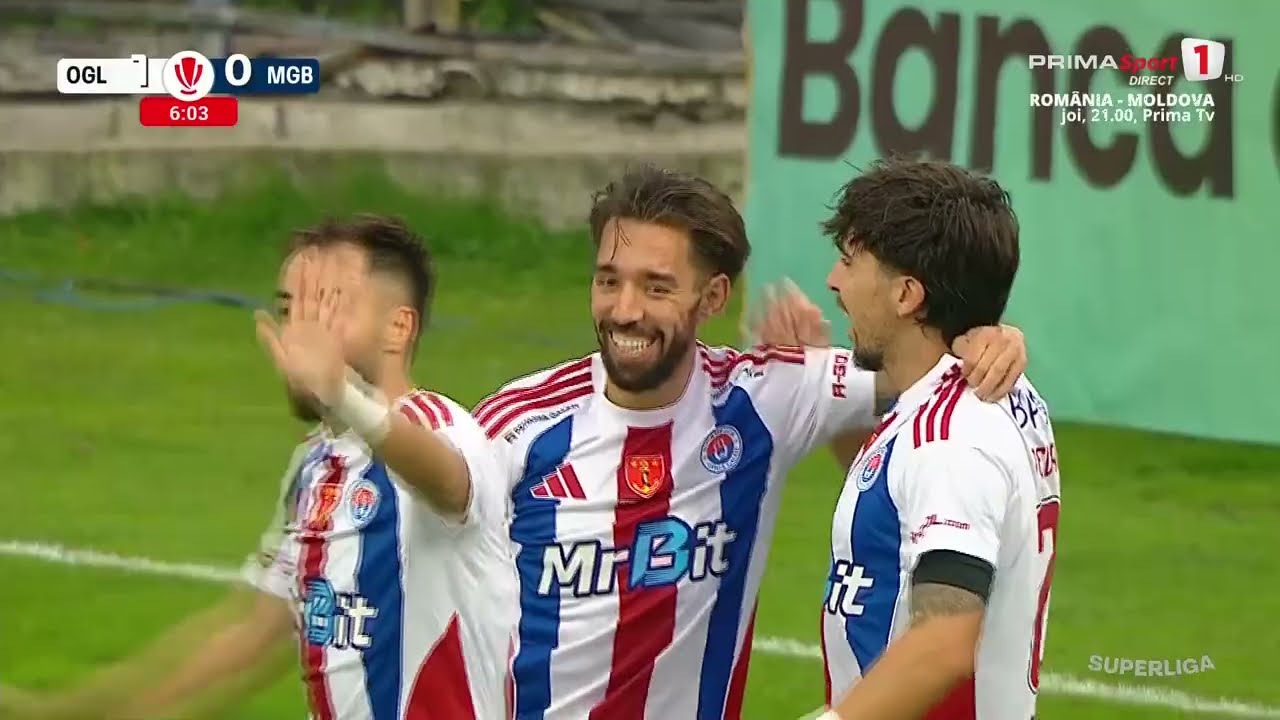 REZUMAT: Oţelul Galaţi - Metaloglobus 4-0. Victorie clară a gălăţenilor