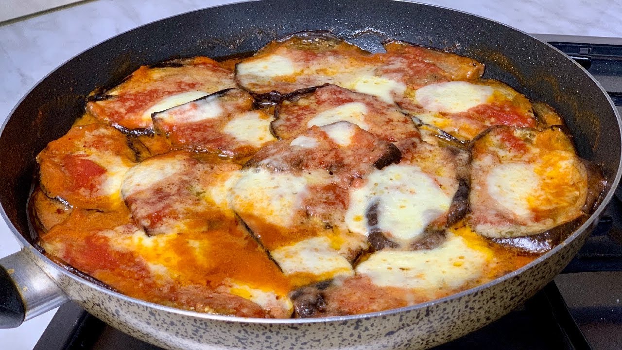 MELANZANE alla PARMIGIANA a MODO MIO in PADELLA più LEGGERA più VELOCE