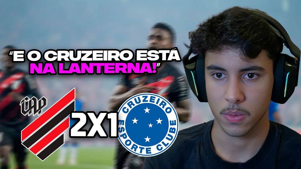 RENATO REAGE: ATHLETICO PARANAENSE 2 X 1 CRUZEIRO | MELHORES MOMENTOS | 7ª RODADA BRASILEIRÃO 2026