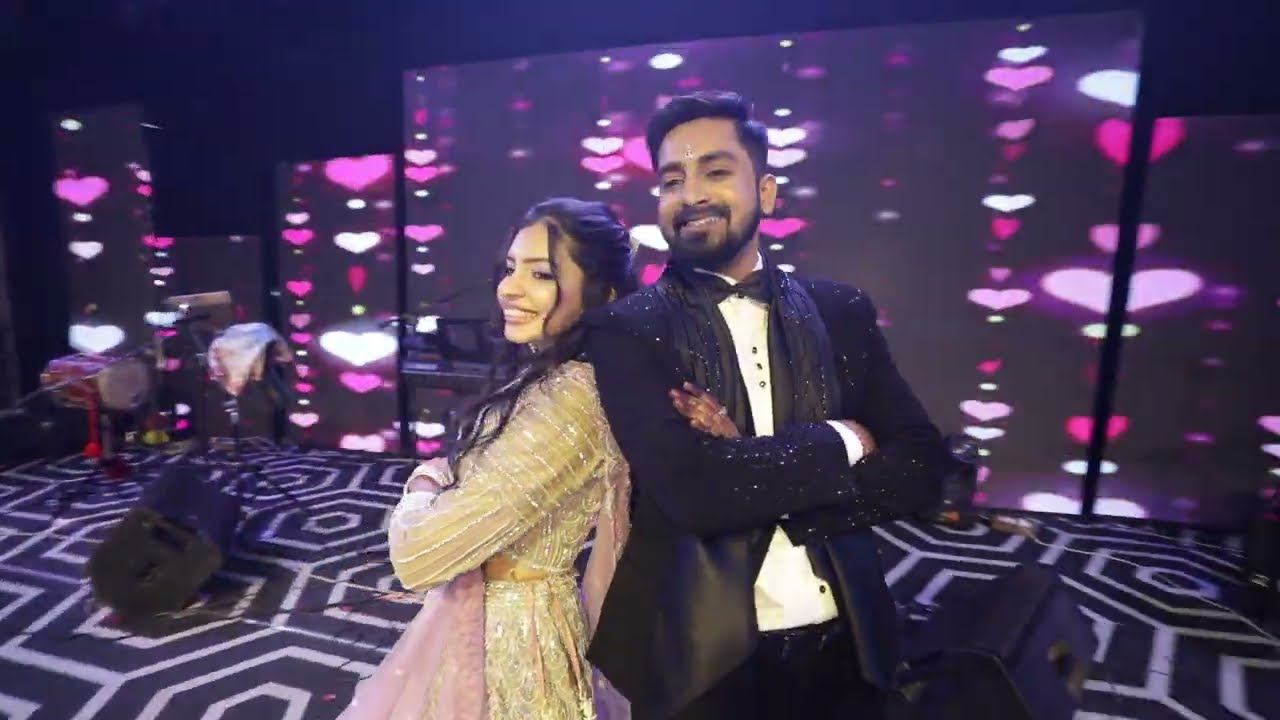 Bride💃 & Groom🕺Dance | Nancy & Ashwin's Wedding | Sangeet Dance performance