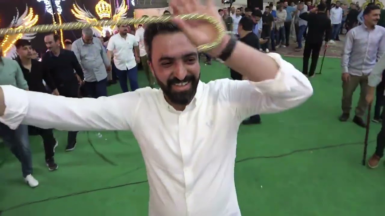 افراح ال العمري حفل زفاف العريس وضاح العمري الفنانين زكريا عياش وسمير المسلماني الجزء 2
