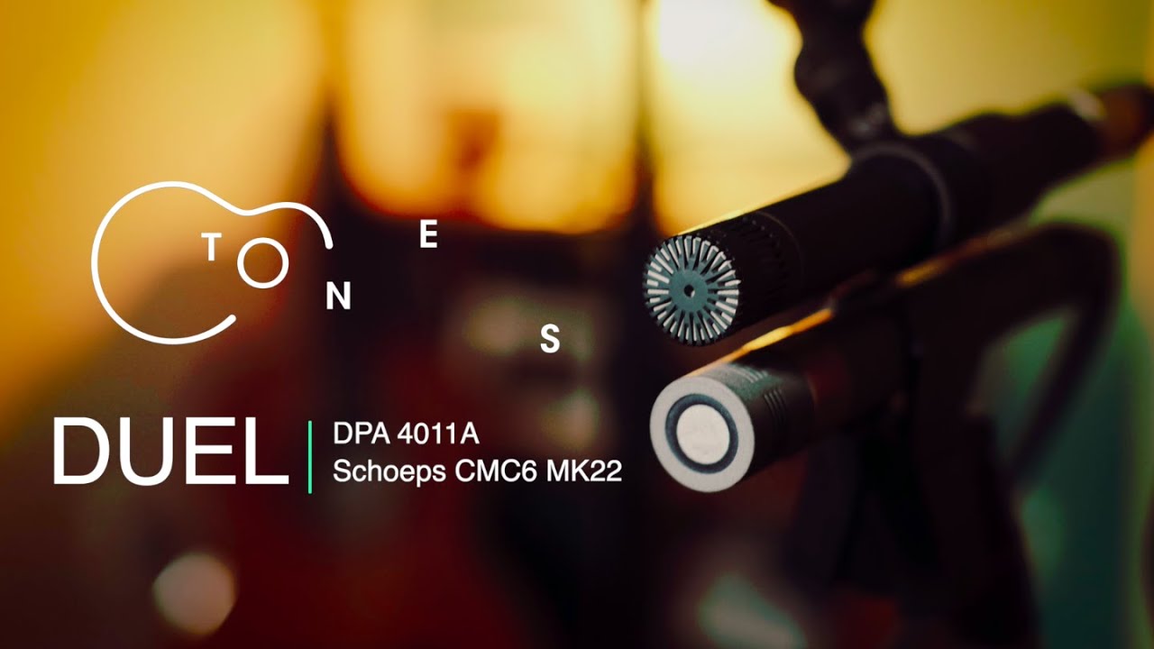 DPA 4011A vs Schoeps CMC6 MK22 on Classical Guitar | Microphone Duels