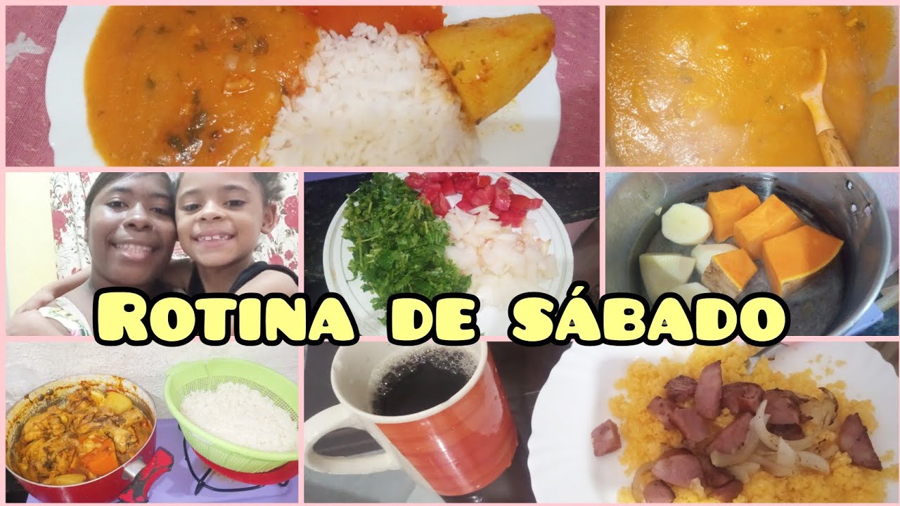 ROTINA DO MEU SÁBADO -💕