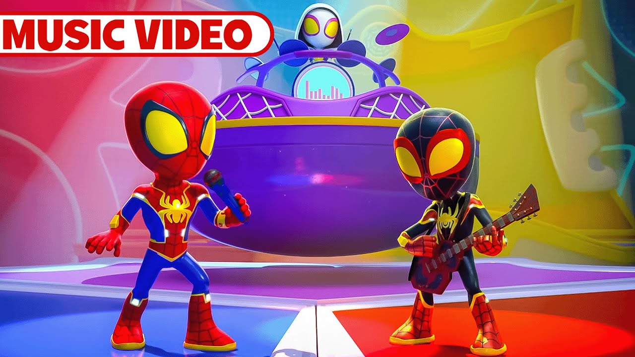 Marvel's Spidey and his Amazing Friends S3 Short 5 | WEB-Spinner Song | @disneyjr x @MarvelHQ
