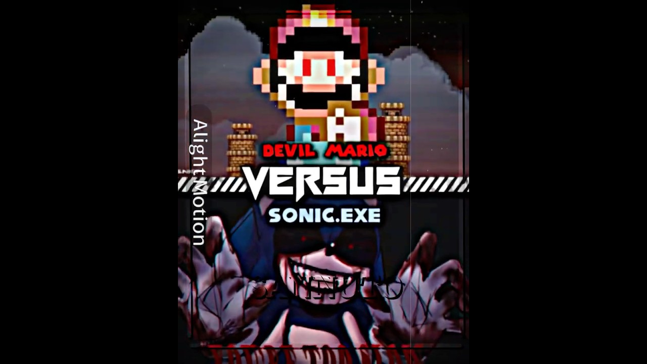 Devil Mario Vs Sonic.EXE