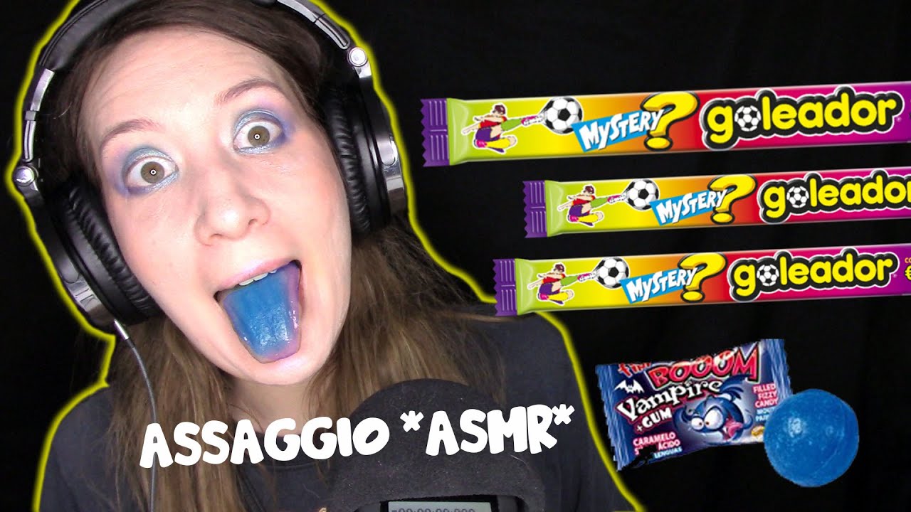 GOLEADOR MYSTERY e altre caramelle ASMR *chewy whispering*