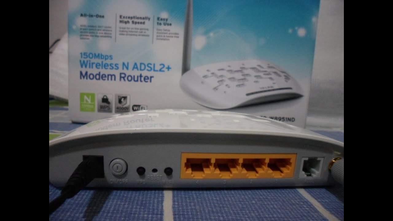 TUTORIAL COMPLETO MODEM ROTEADOR WIRELESS TP-LINK TD-W8951ND