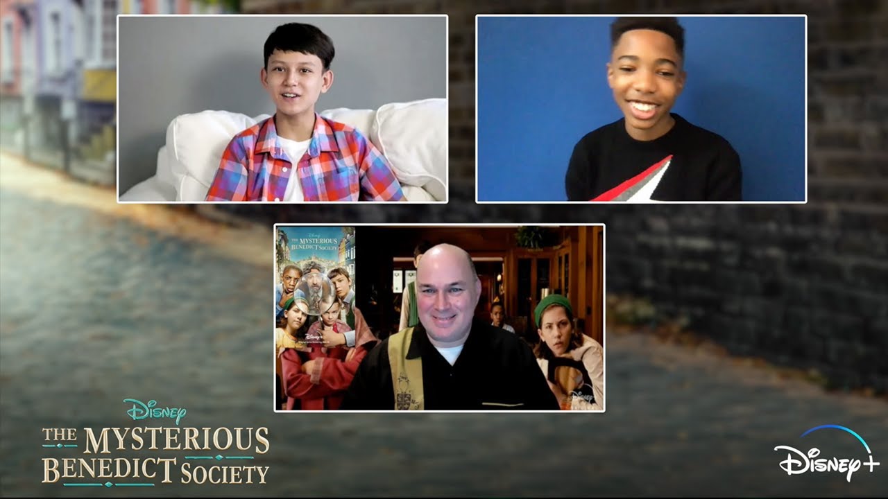 Mystic Inscho & Seth Carr Interview - The Mysterious Benedict Society (Disney +)