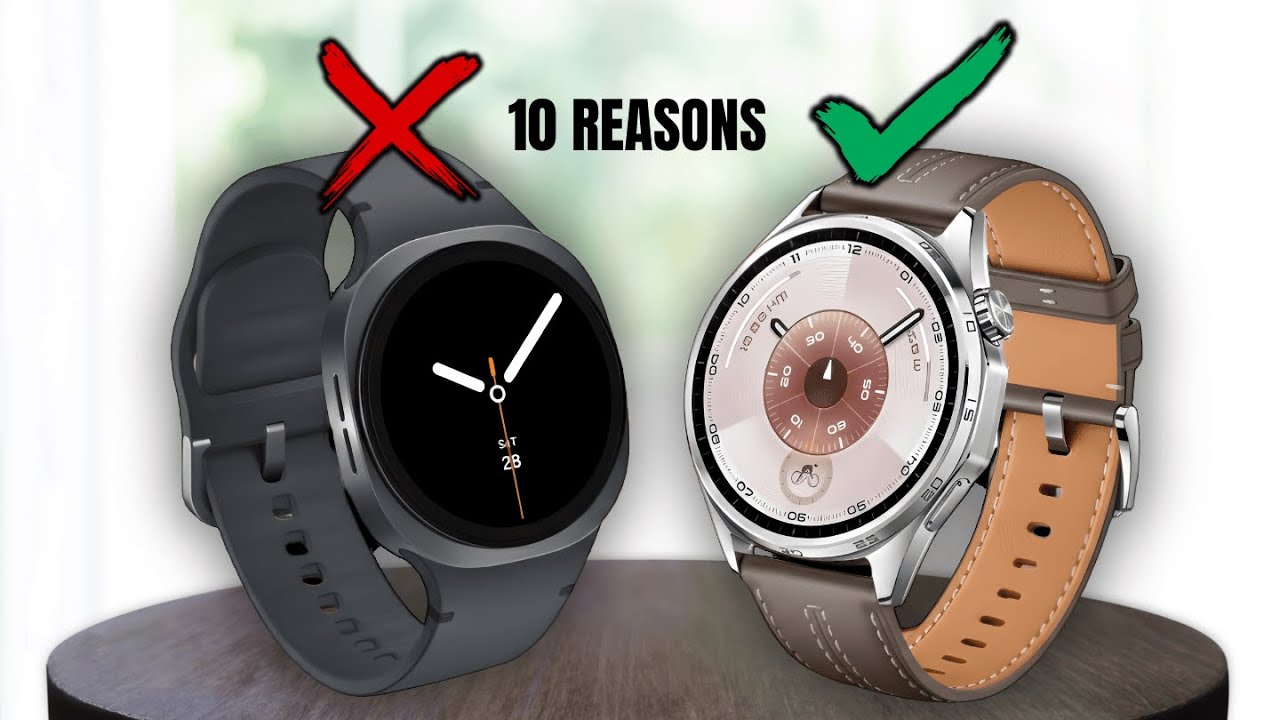 10 причин выбрать Huawei GT 6 вместо Galaxy Watch 8/7 и т.д.!