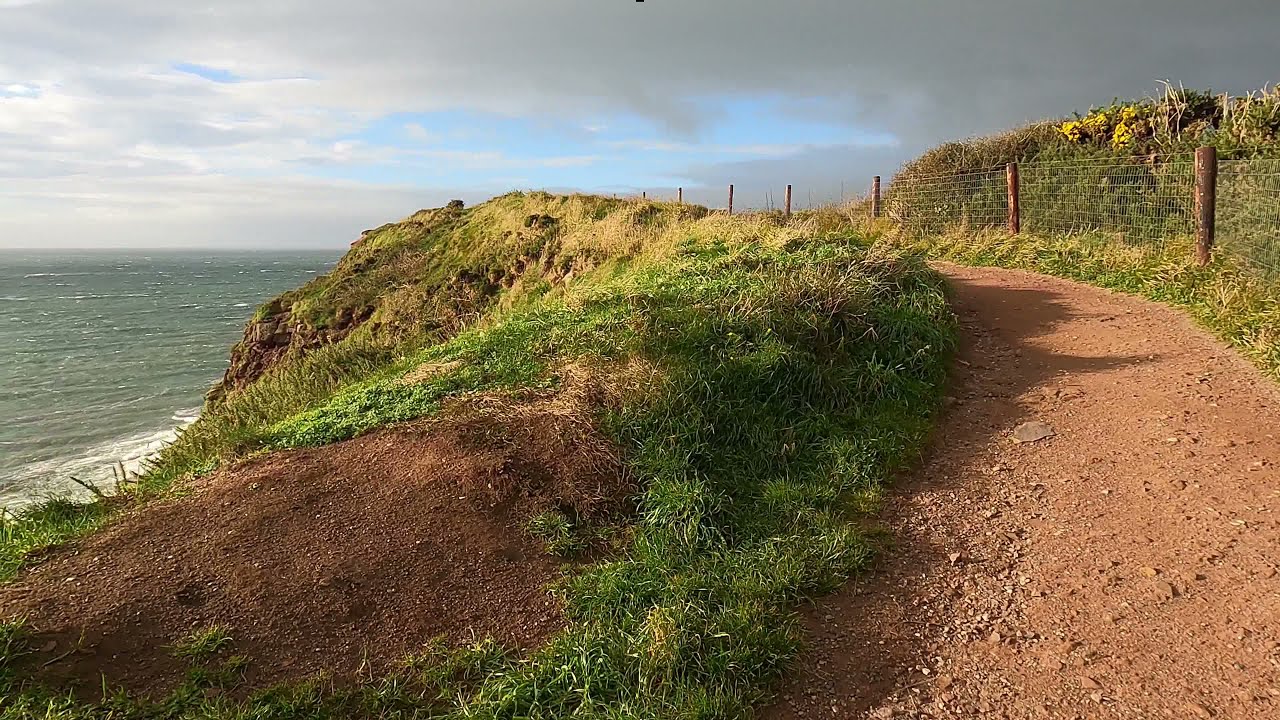 Coastal cliff walk - Dunmore east (Ireland)