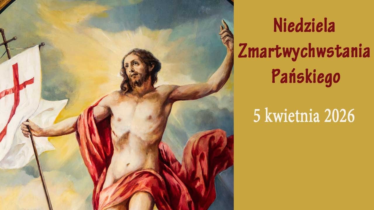 05.04 g.10:00 Niedziela Zmartwychwstania Pańskiego | Msza święta na żywo | NIEPOKALAN&Oacute;W &ndash; bazylika