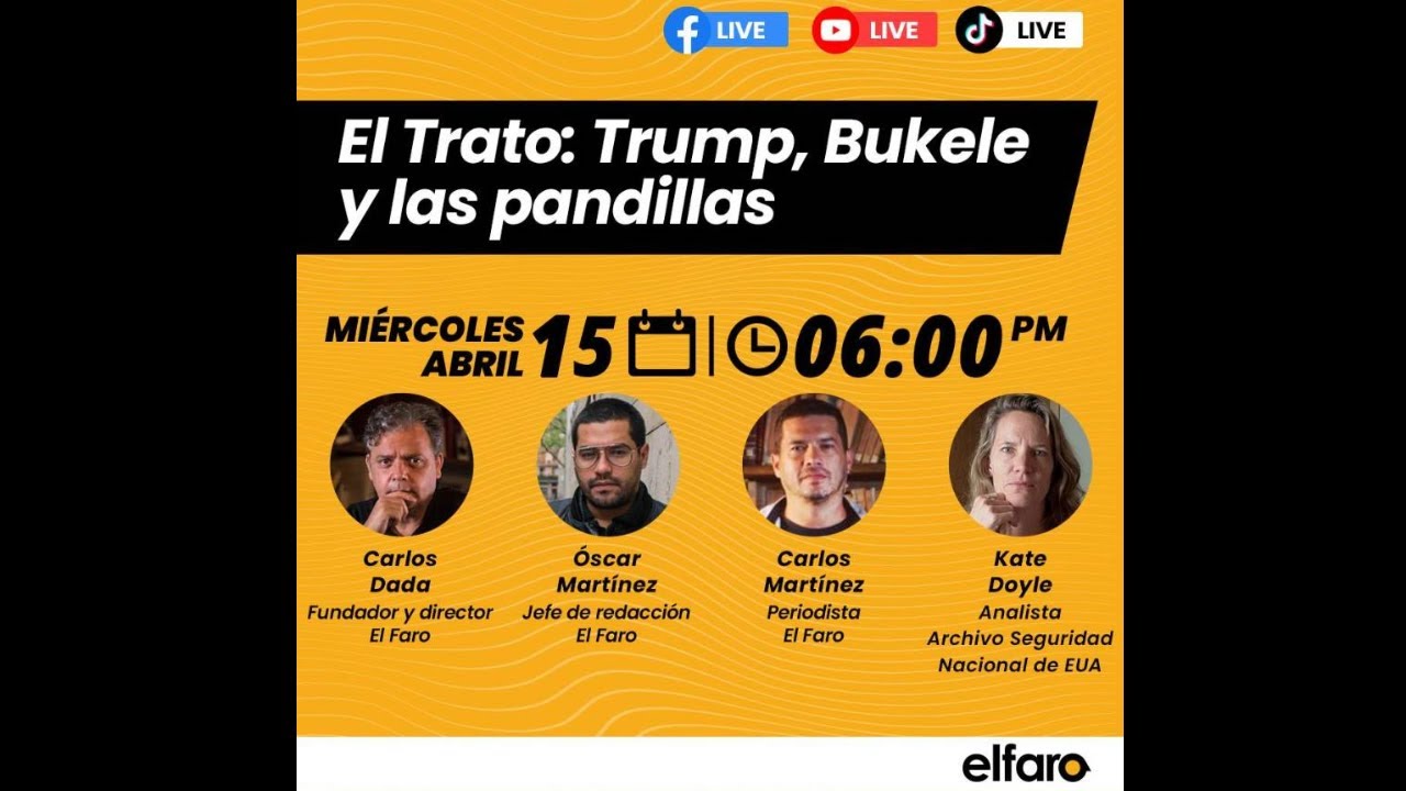 El Trato: Trump, Bukele y las pandillas