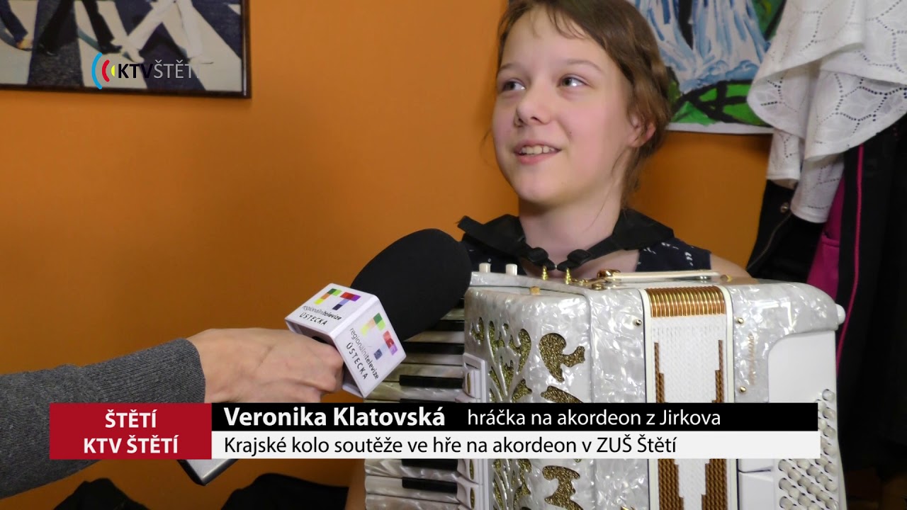 ŠTĚTÍ: Krajské kolo ve hře na akordeon v ZUŠ Štětí
