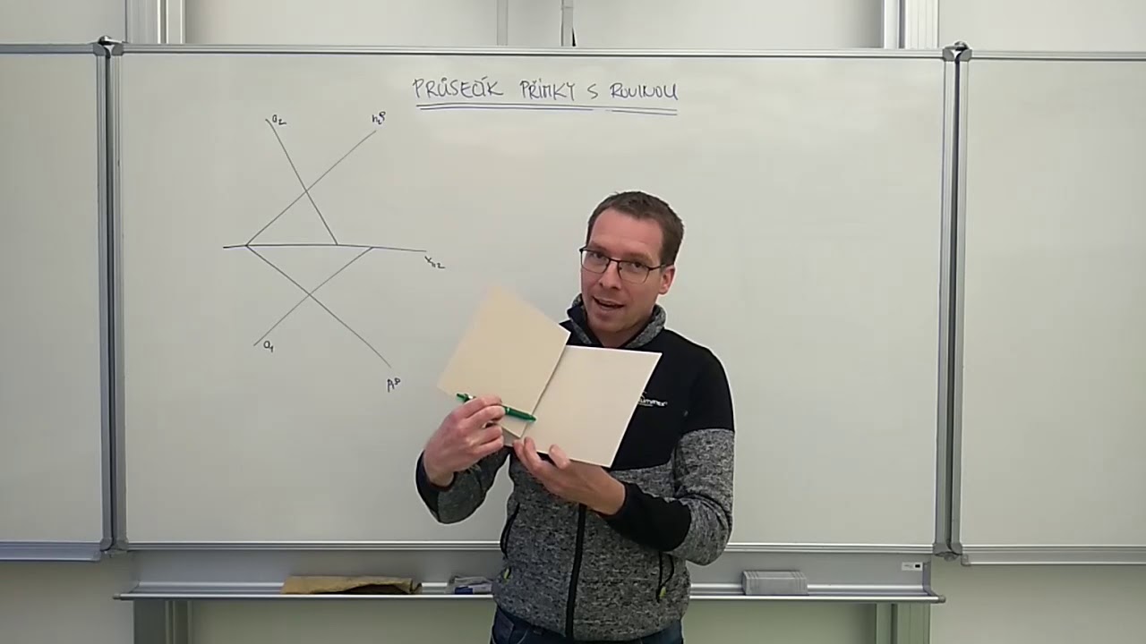Průsečík přímky s rovinou