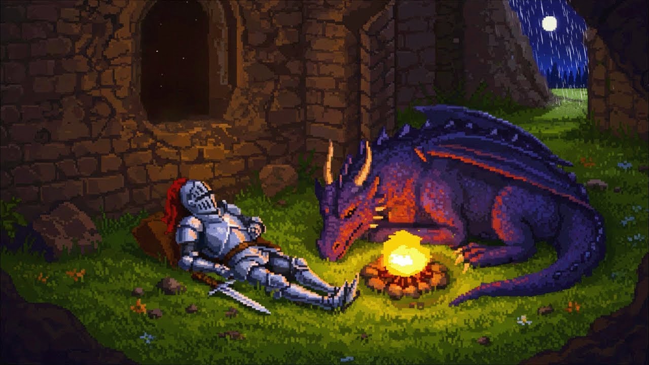 Rest.. The dragon keeps you safe