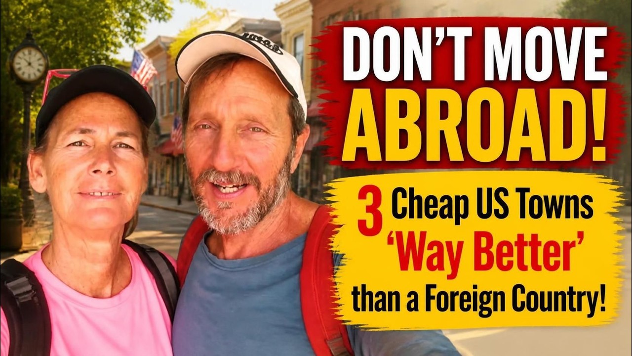 DON'T MOVE ABROAD! 3 Cheap US Towns &lsquo;Way Better&rsquo; Now! (They Hate Us For Telling You The Truth!)