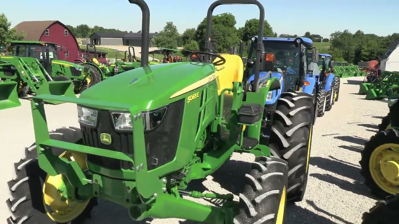 Трактор John Deere 5065E 2022 года с открытой кабиной! Гарантия JD! Продавец: Mast Tractor Sales