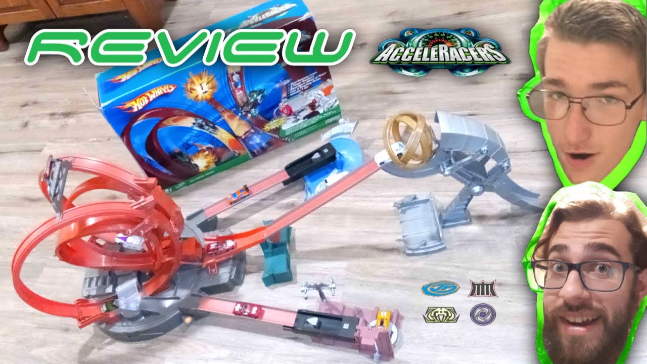 Cube Review: AcceleRacers AcceleDrome Track Set from Hot Wheels