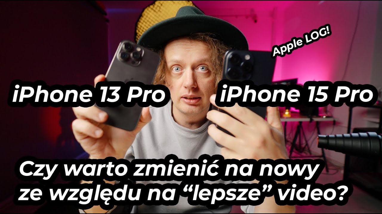 Kamery w iPhone 15 Pro vs iPhone 13 Pro #filmowanie #por&oacute;wnanie