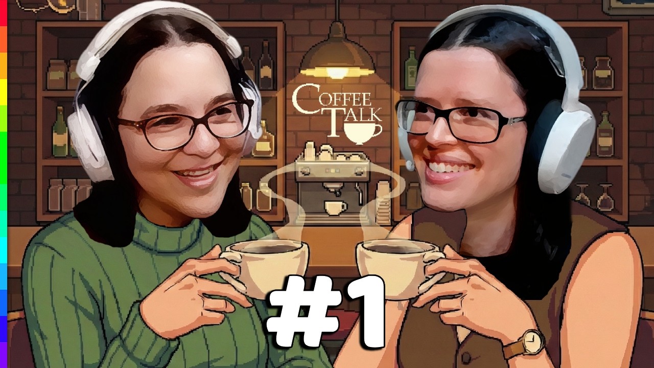 COFFEE TALK | Parte #1: In&iacute;cio | Primeiras Impress&otilde;es | Gameplay em portugu&ecirc;s PT-BR | Jogando Juntas