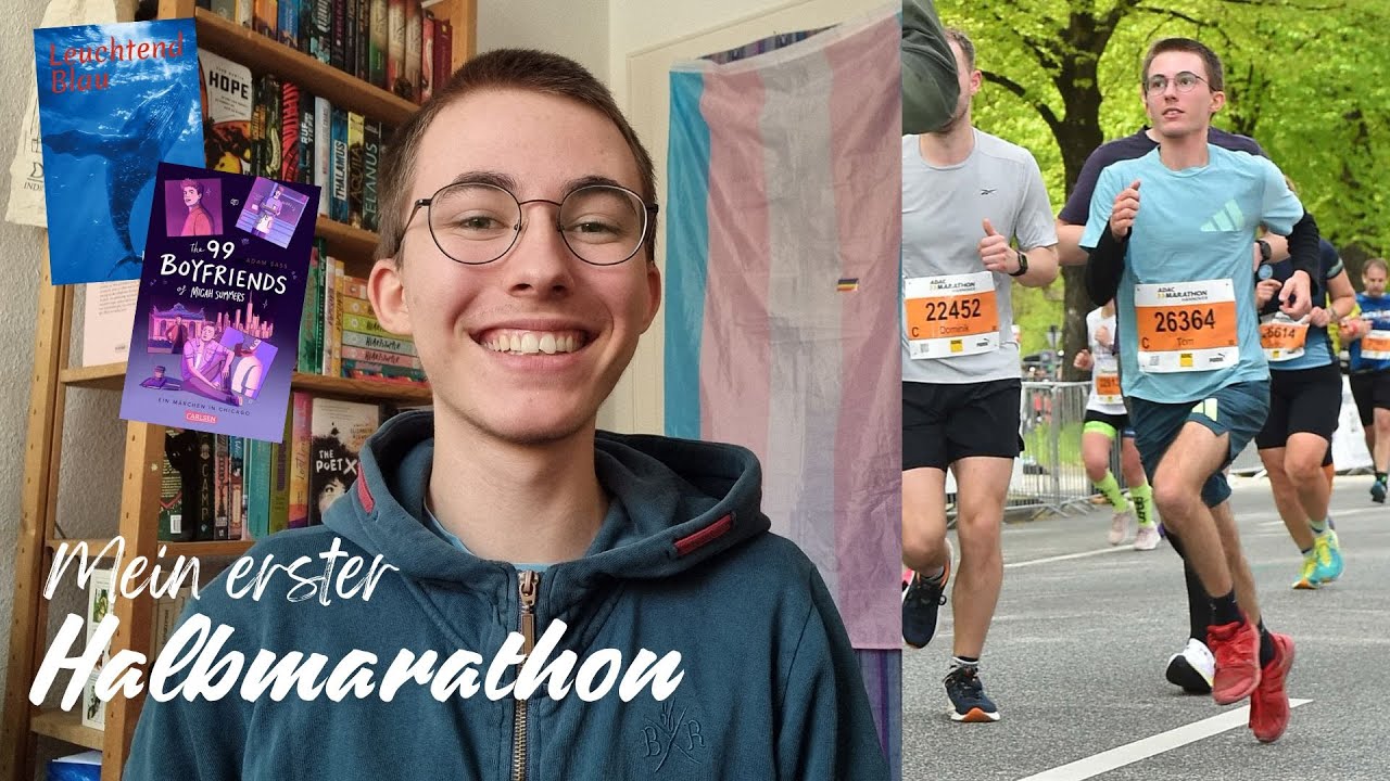 Lauf- und Lesevlog | Mein erster Halbmarathon & Bücher für den Sommer
