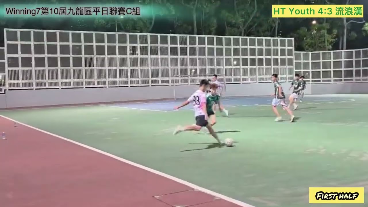 Winning7第10屆平日聯賽C組: HT Youth vs 流浪漢（全場比賽精華）