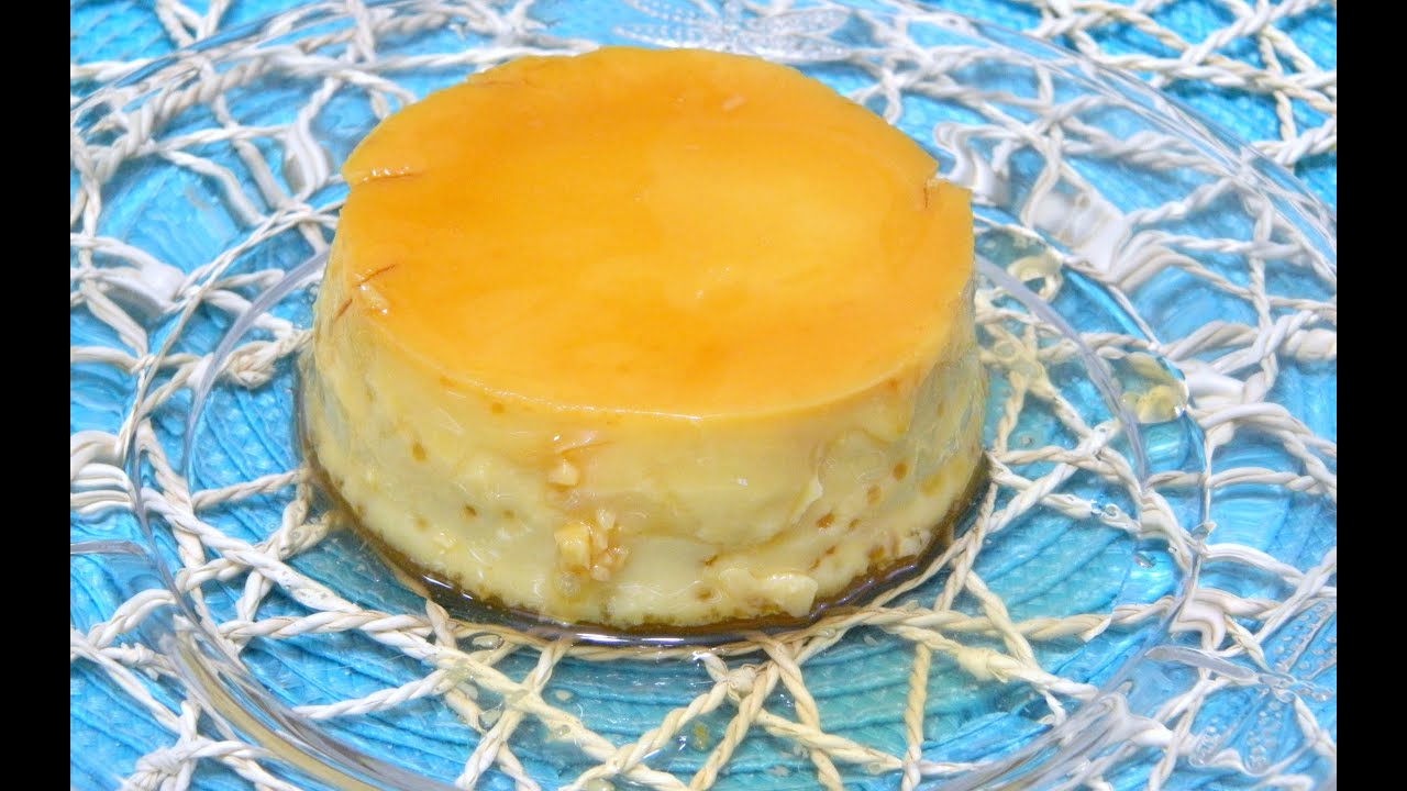 Flan de Vainilla or Vanilla Custard Super Simple!