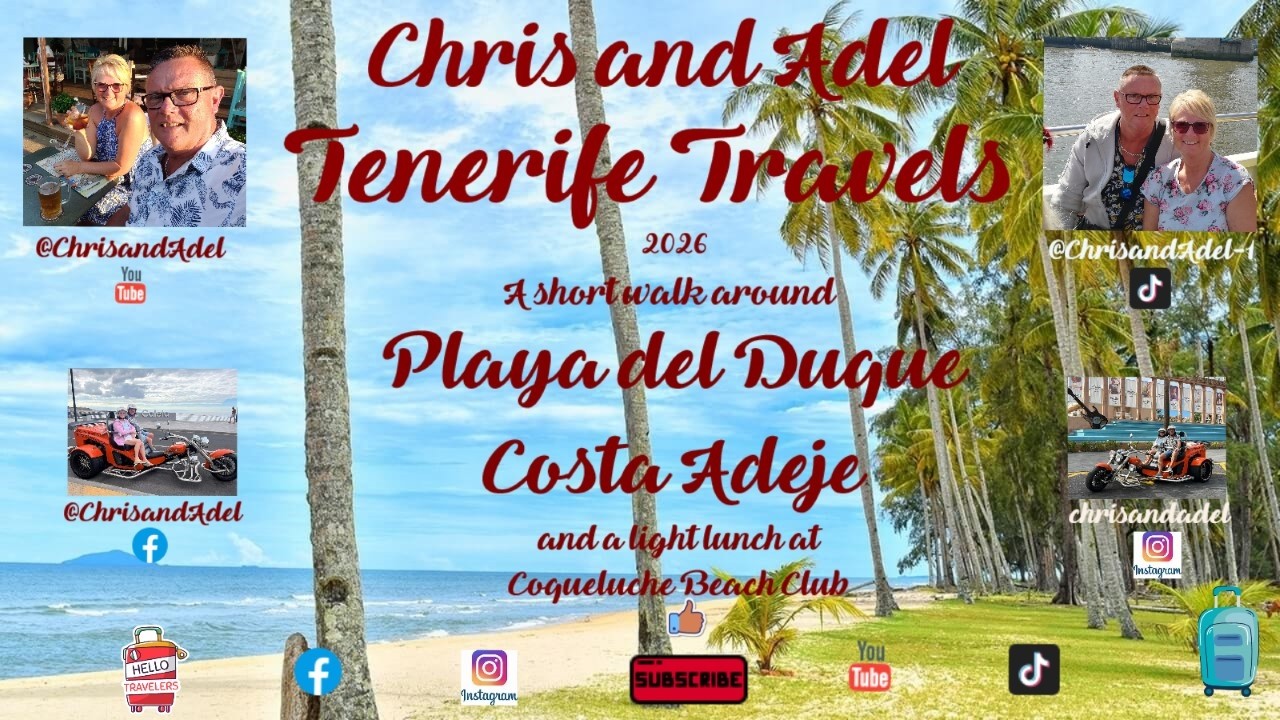Playa del Duque Walk Costa Adeje Tenerife
