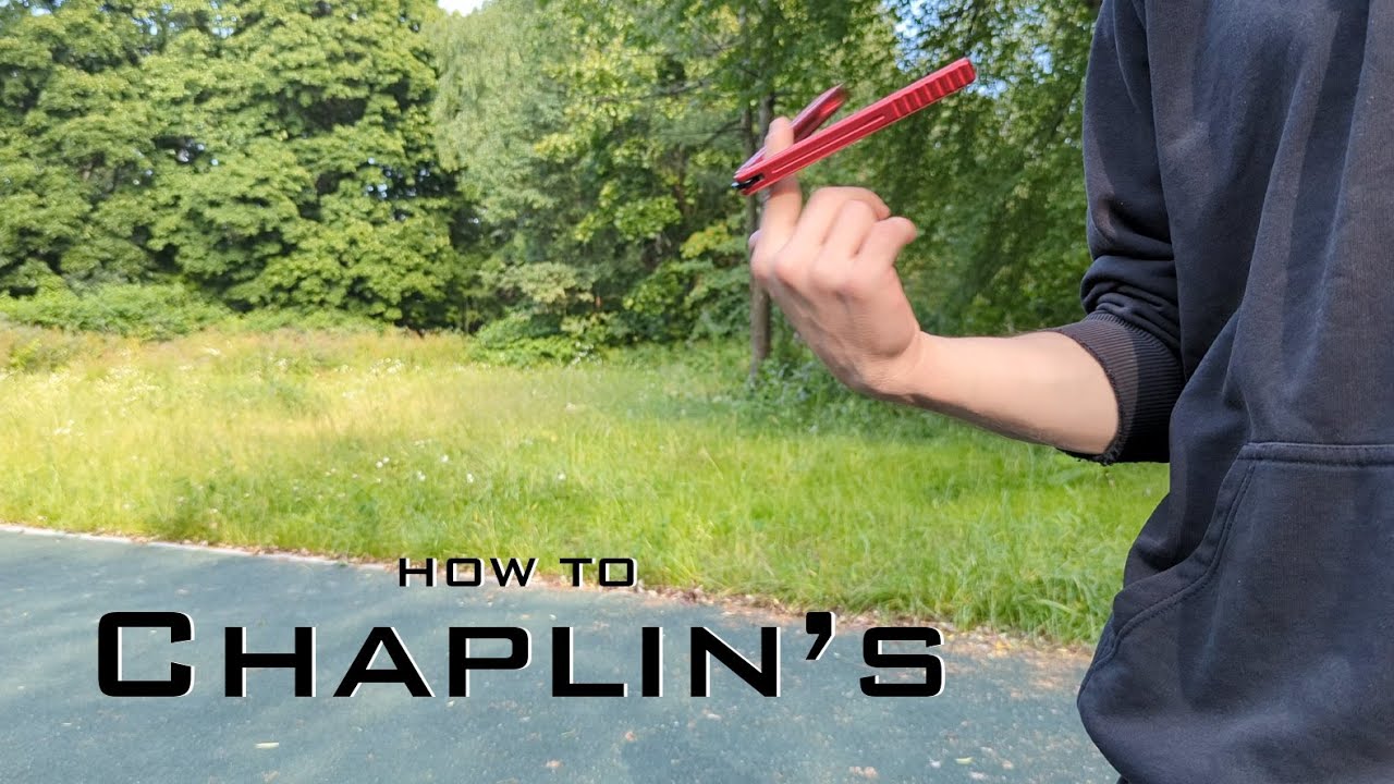 Horizontal Chaplin | Vertical Chaplin - Обучение лёгким трюкам на ноже бабочке для Новичков