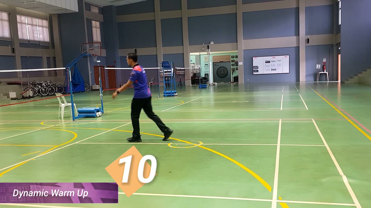 Dynamic Warmup for Volleyball