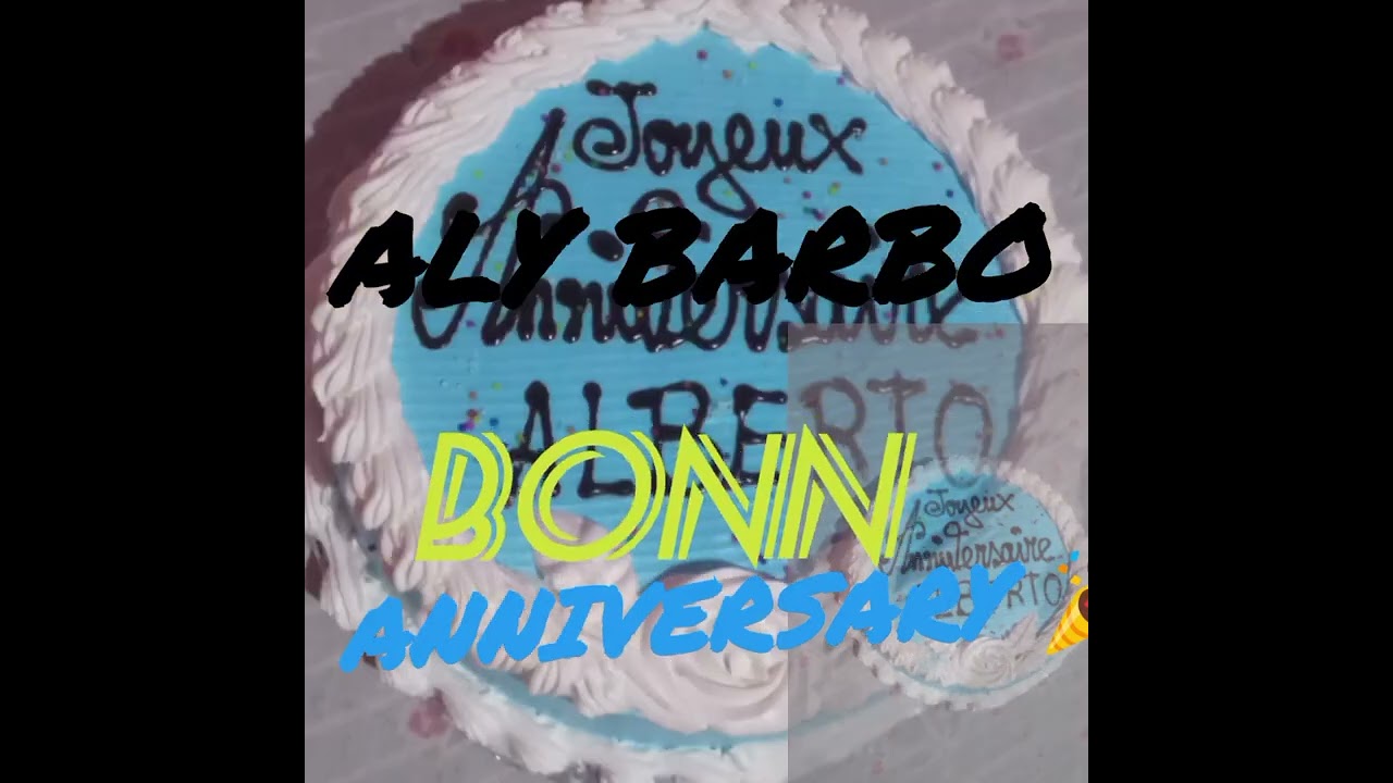 AlY BARBO JALENGO Bonn Anniversary 🥳 Nouveauté 2025