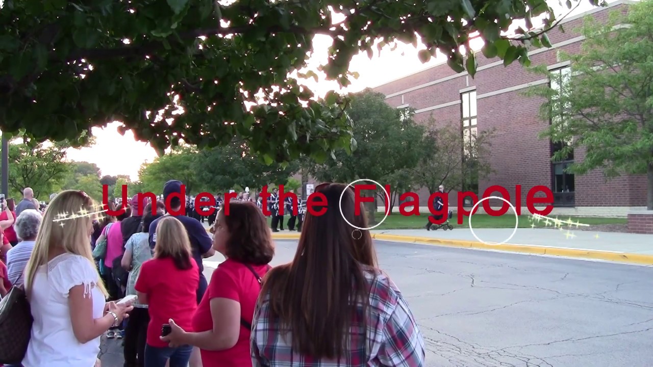 South Elgin High School Under the Flagpole 9-20-2019