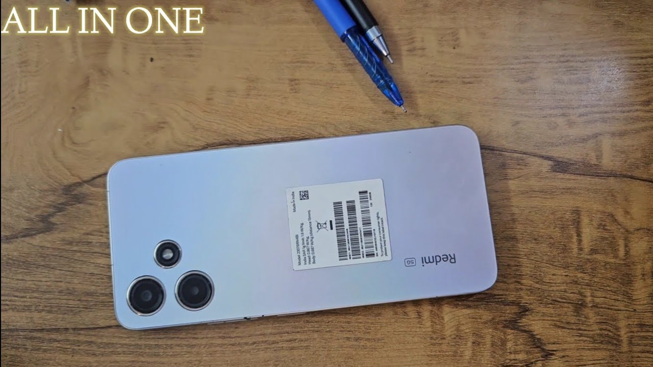 Redmi 12 5g (model 23076RN4BI) Battery Problem/ Low charging problem/ battery replacement 