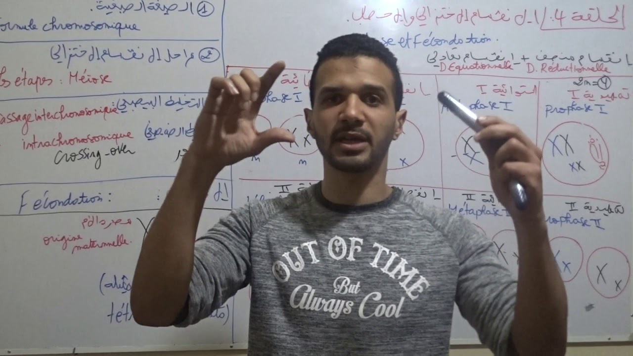 الحلقة 4 الاستعداد للامتحان الوطني الانقسام الاختزالي | la méiose
