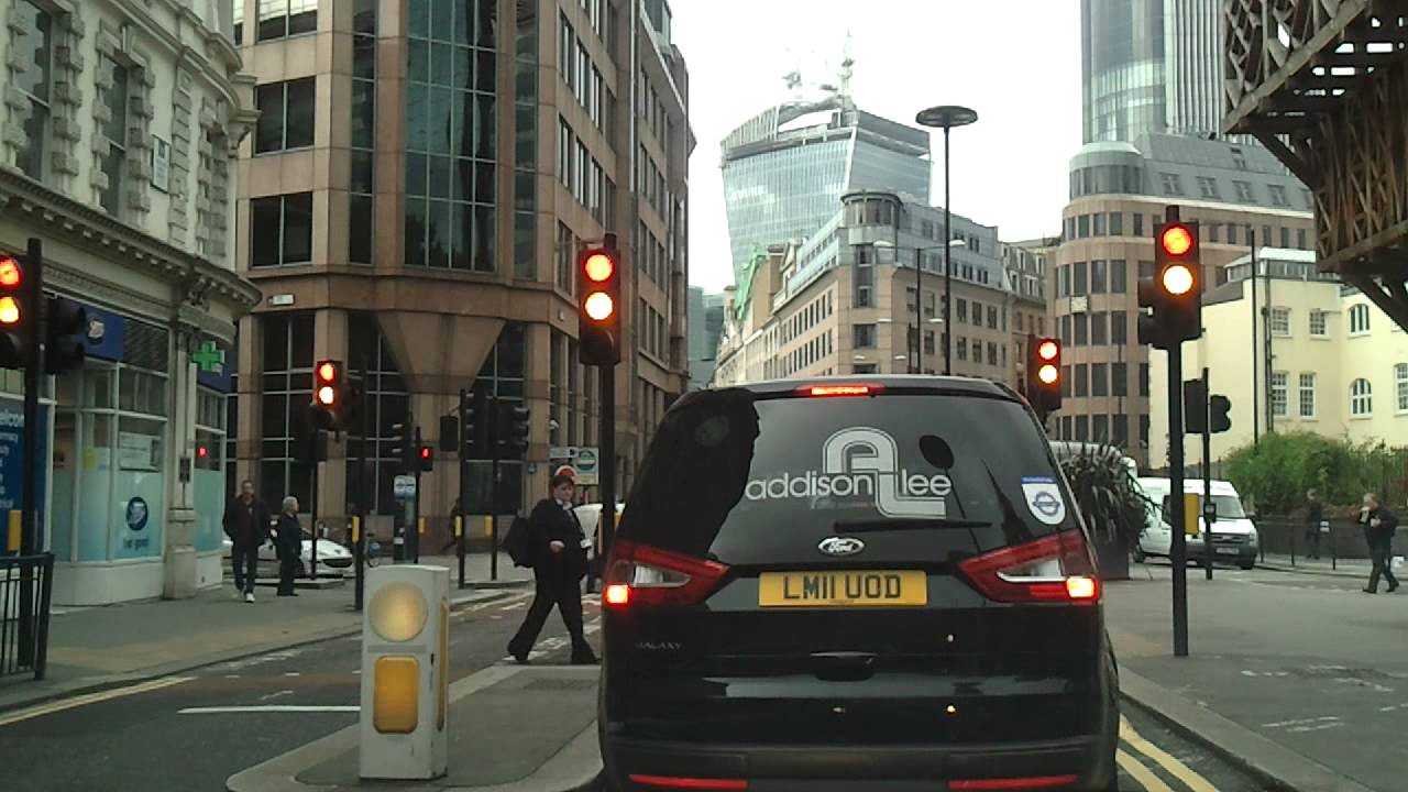 Driving in London - Whitechapel to London Bridge via City