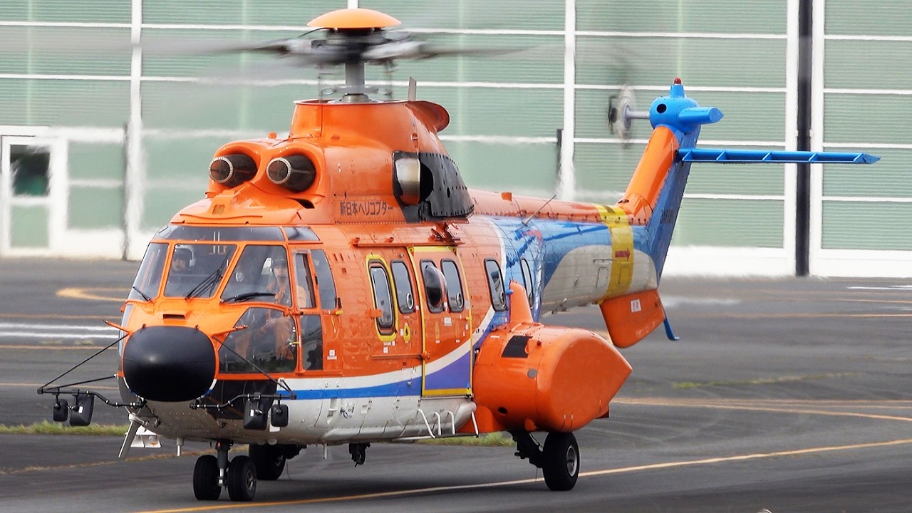 AS332,AS350,Bell-429,Bell-505 :Tokyo Busiest Heliport Japan 