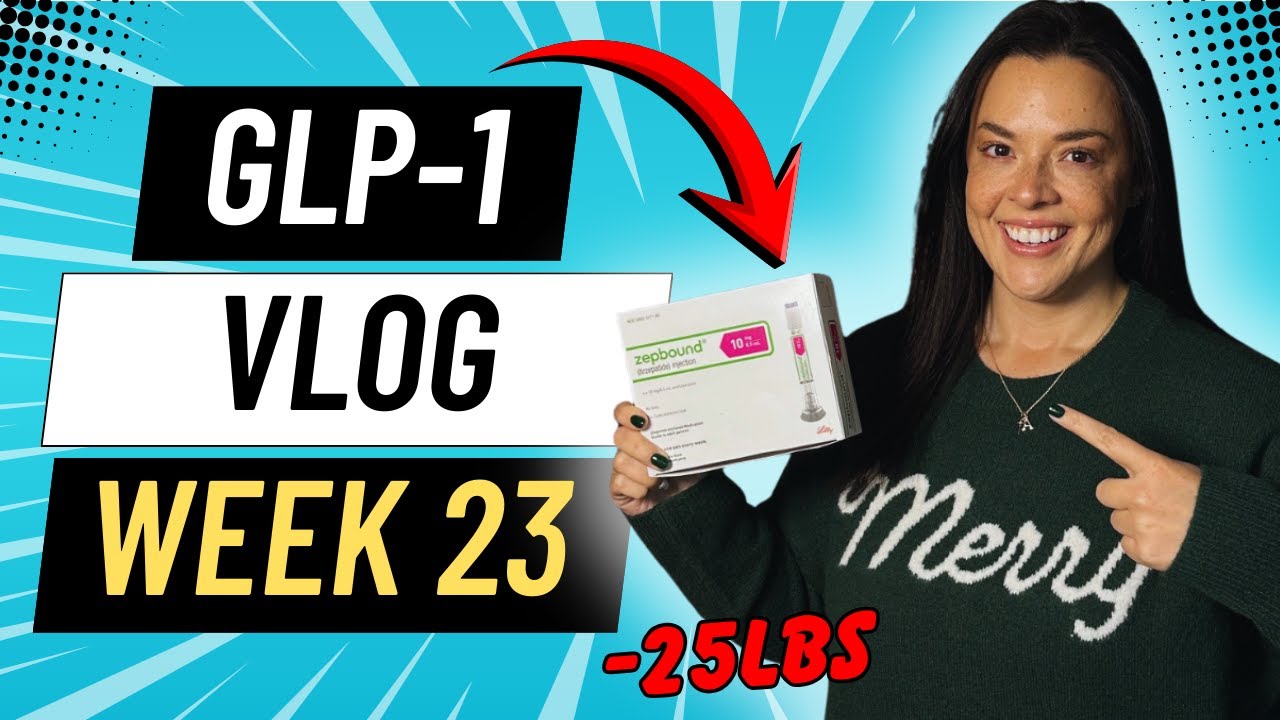 Обновление по 23-й неделе GLP-1: Снижение веса на 25 фунтов, смена места проведения исследования,...