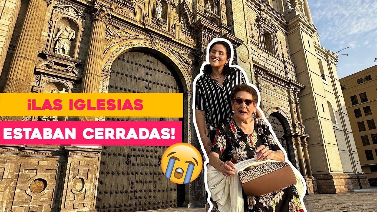 RECORRIMOS LAS 7 IGLESIAS POR SEMANA SANTA, SALIÓ MAL!😭 - La Abuela Norma y Zully