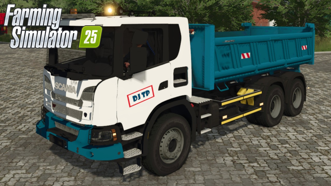 FS25 - Scania XT 430 DUMP TRUCK - NEW TRUCK MOD for Farming Simulator 2025 ROLEPLAY | FS25 GAMEPLAY