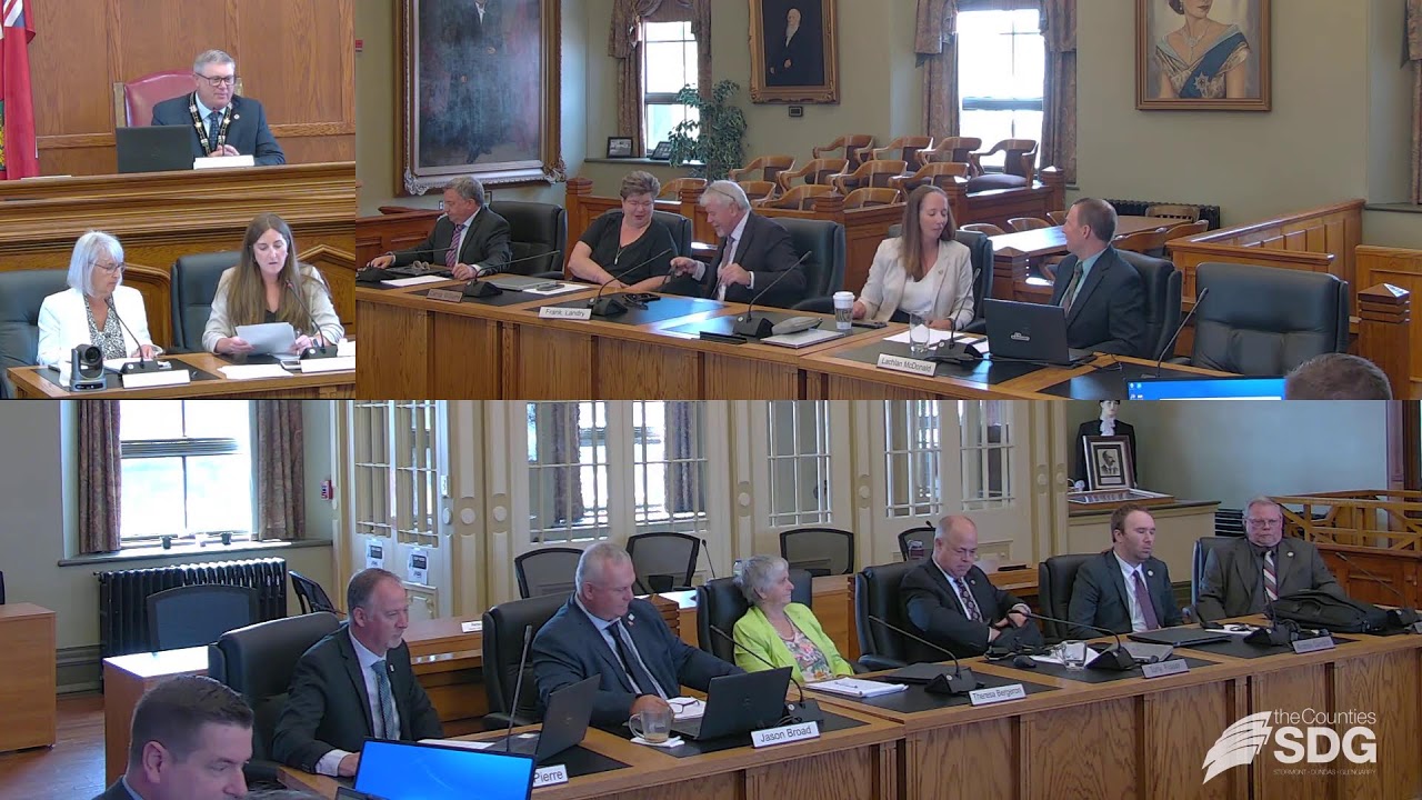July 21, 2025 - SDG Counties Council regular meeting