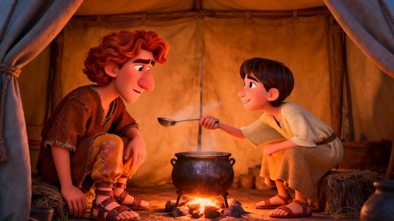 Esau and Jacob | Bible Story for Kids | Learning to Make Godly Choices