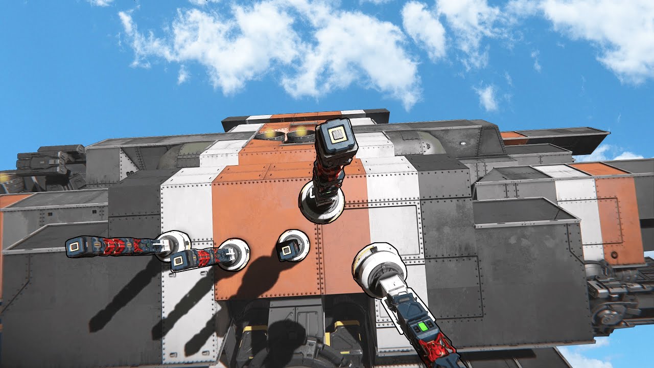 Clang Powered Plungers - Space Engineers