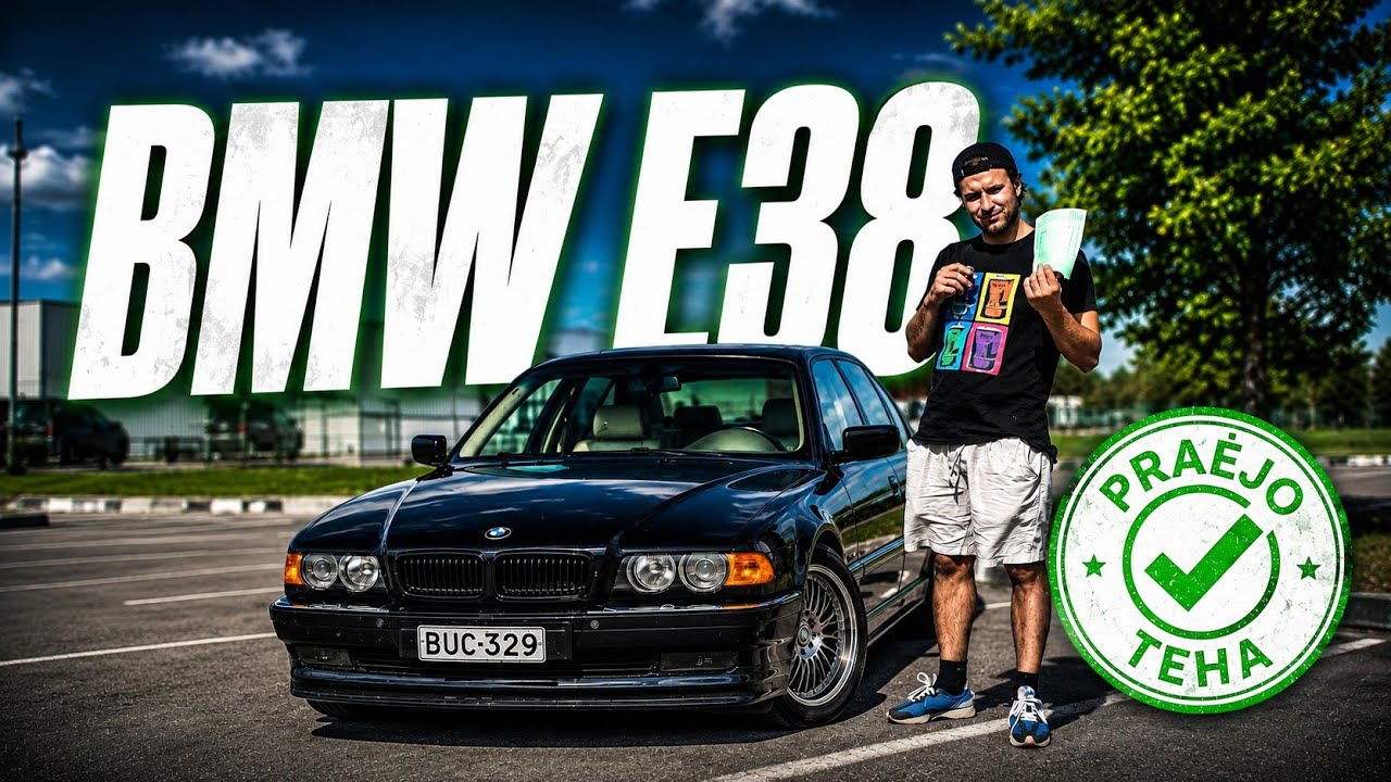 PAGALIAU PRAĖJO TECHNINĘ / BMW E38 PROJEKTAS #10 